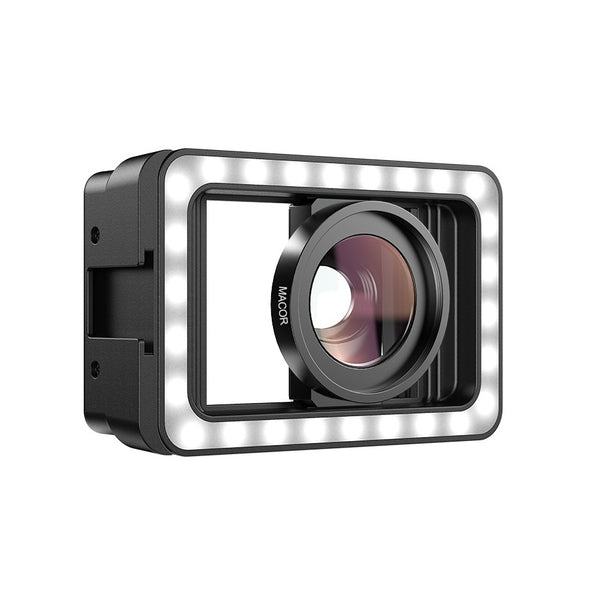 Professional Fill Light 15x Macro Phone Lens