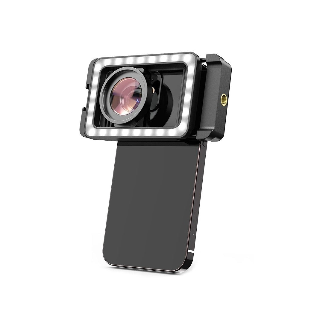 Professional Fill Light 15x Macro Phone Lens