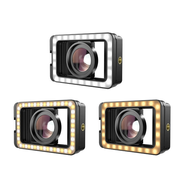 Professional Fill Light 15x Macro Phone Lens