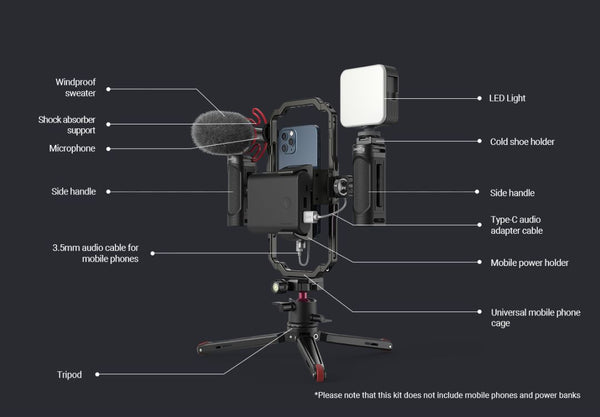 Professional Phone Vlogging Kit