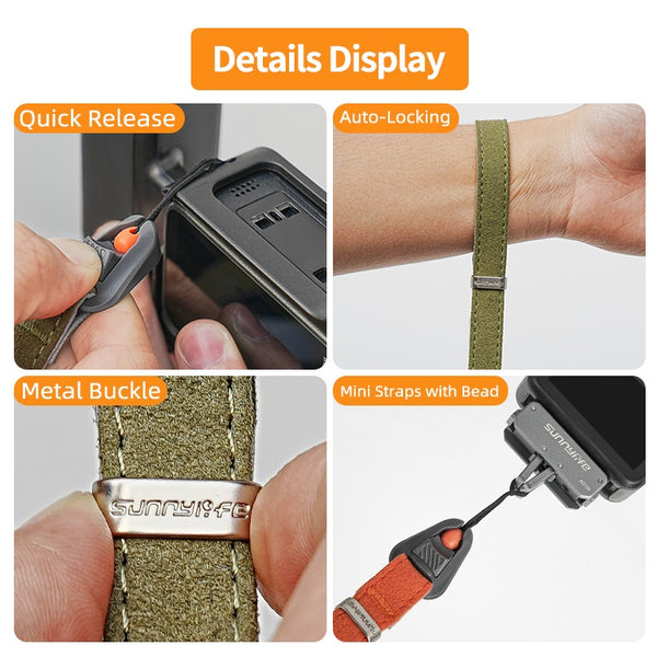Quick Release Wrist Strap for Osmo Pocket 4 / 3 / 2 / 1