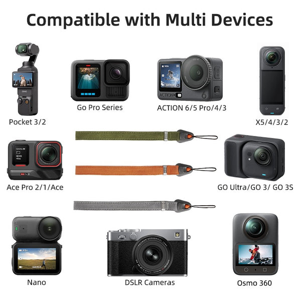 Quick Release Wrist Strap for Osmo Pocket 4 / 3 / 2 / 1