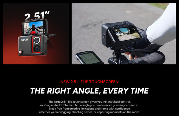 SJCAM SJ30 Dual Lens 8K Action Camera