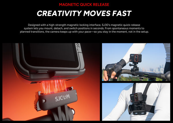 SJCAM SJ30 Dual Lens 8K Action Camera