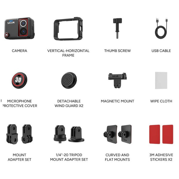 SJCAM SJ30 Dual Lens 8K Action Camera