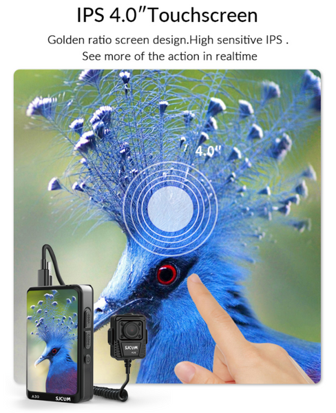 SJCAM A30 Security Body Cam