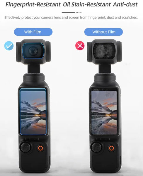 Screen & Lens Protector for Osmo Pocket 4 / Osmo Pocket 3