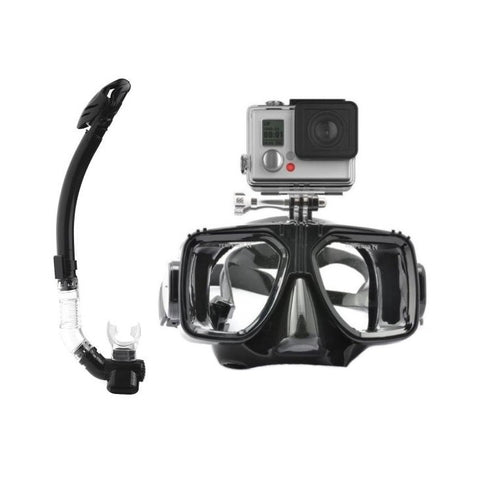 Scuba Diving Camera Mask & Purge Snorkel