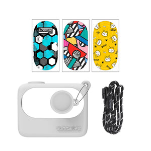 Silicone Case Cover Sticker Kit for Insta360 GO 3