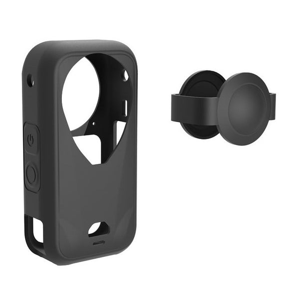 Silicone Case Cover Set for Insta360 X6 - Black
