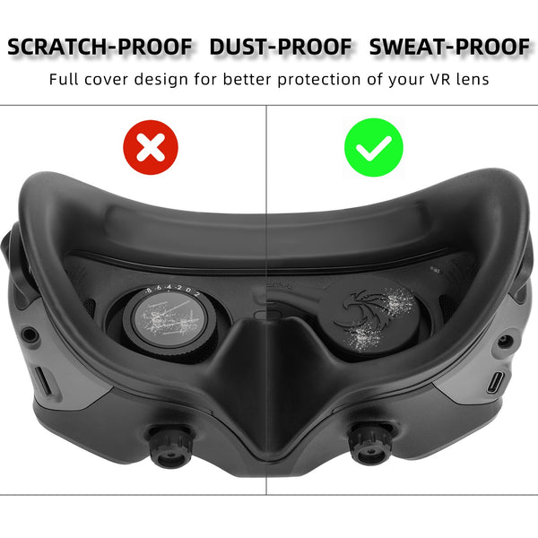 Silicone Lens Cover for FPV Goggles V2 / Avata Goggles 2 & 3