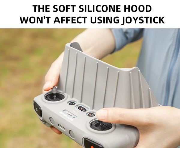 Silicone Cover with Sun Hood for Mavic 4 Pro / Mini 4 Pro / Air 3 / Air 3S (RC 2 Smart Controller)