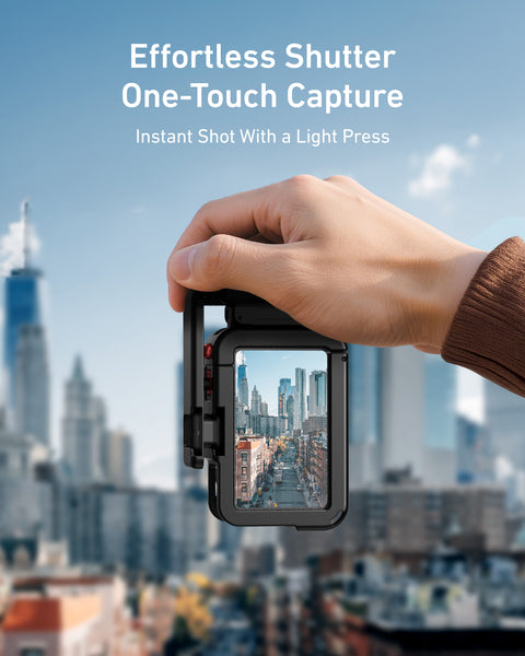 Aluminum Street Grip for Osmo Action 5 Pro / Osmo Action 4 / Osmo Action 3