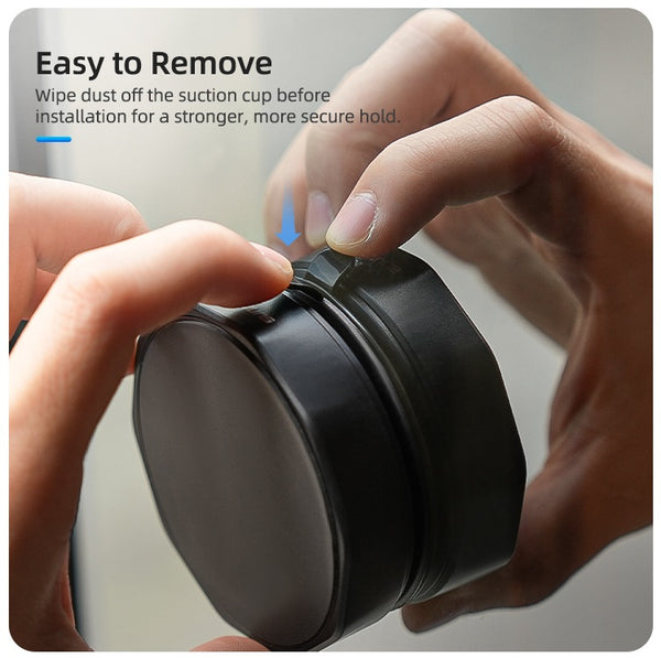 Suction Cup Magnetic Adapter Base for Insta360 X5 / X4 / X3 / X2 / Ace Pro 2 1 / GO Ultra / GO 3