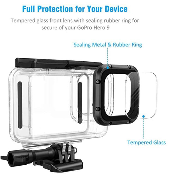 Super Dive Case for GoPro Hero 13 / Hero 12 / Hero 11 / Hero 10 / Hero 9