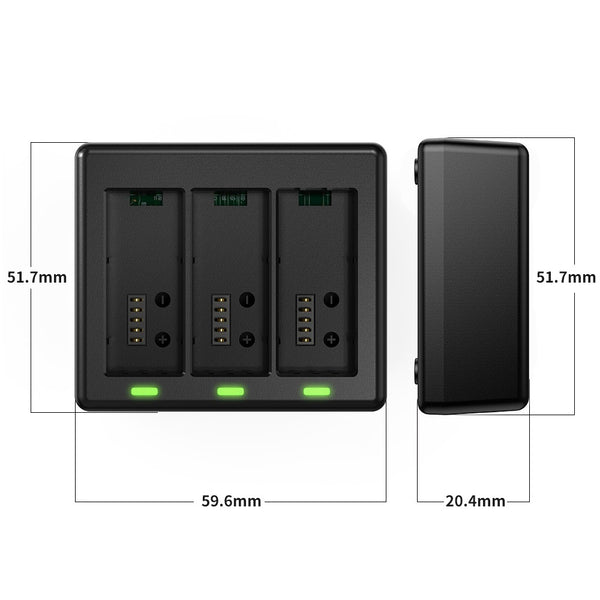 Triple Battery Charger for GoPro Mission 1 Series