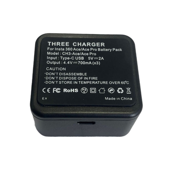 Triple Battery Charger for Insta360 Ace / Ace Pro / Ace Pro 2