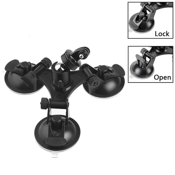 Triple Suction Cup Camera Mount