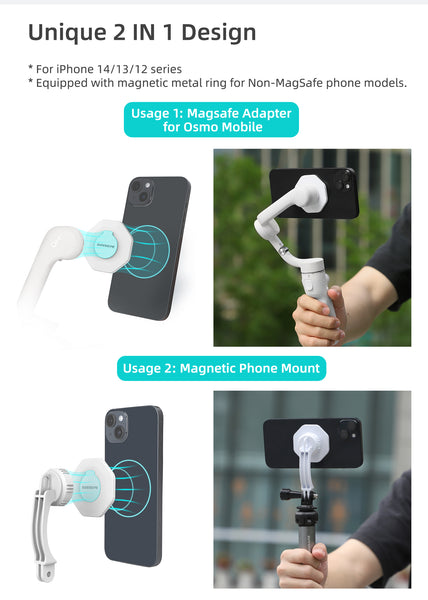 Universal Phone Magnetic Adapter Mount