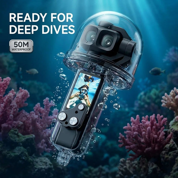Waterproof Case for DJI Osmo Pocket 4 Pro - 50 meter waterproof