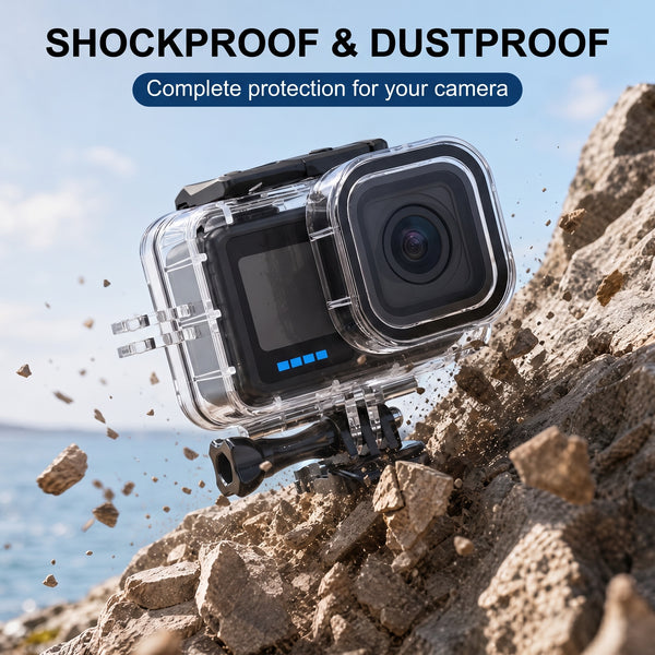 Waterproof Case for GoPro Mission 1 / 1 Pro
