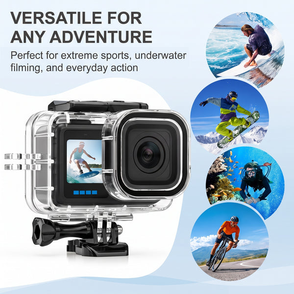 Waterproof Case for GoPro Mission 1 / 1 Pro