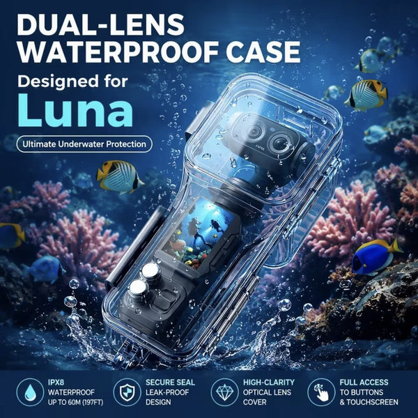 Waterproof Case for Insta360 Luna Ultra