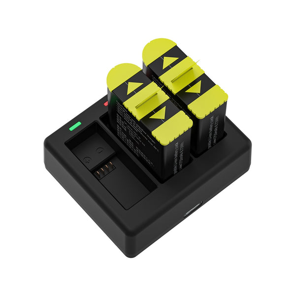 Triple Charger Battery Kit for GoPro Hero 12