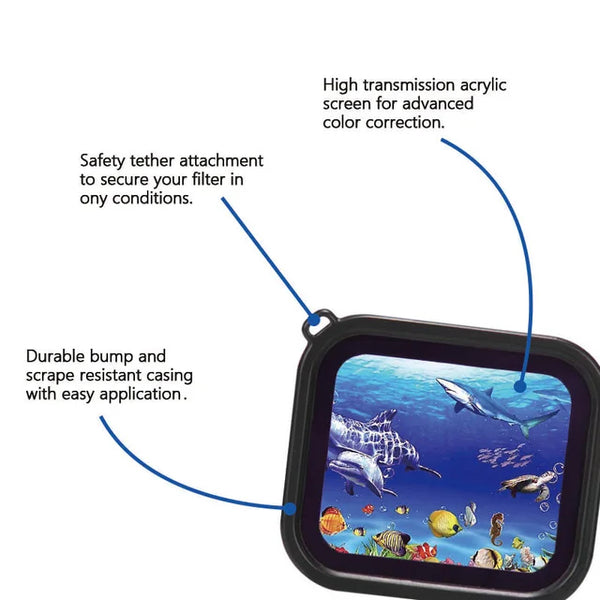 Underwater Red Lens Filter for Insta360 ONE R