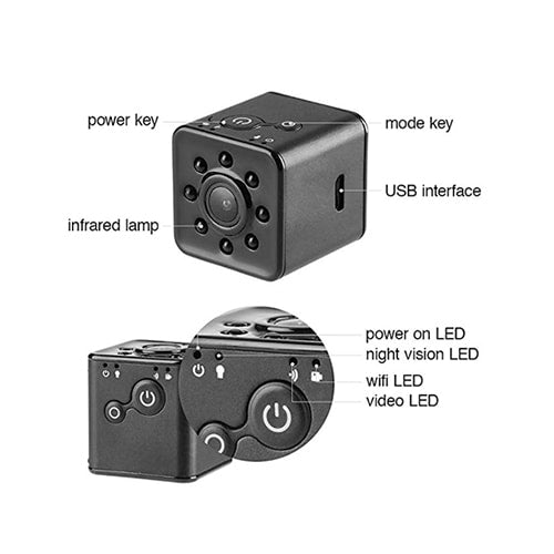 SQ13 Mini Waterproof Action Camera