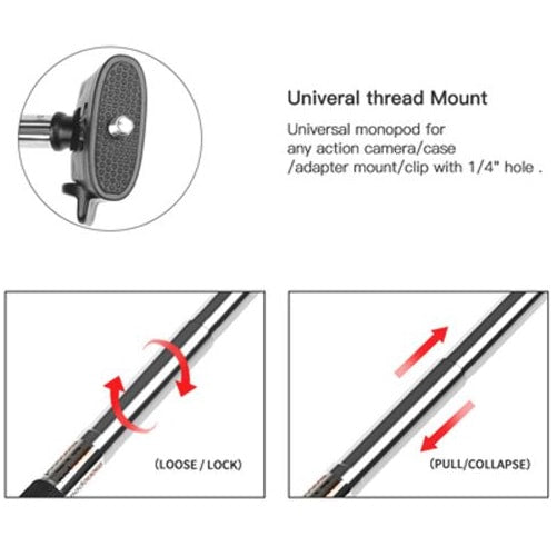Selfie Stick Camera Mount