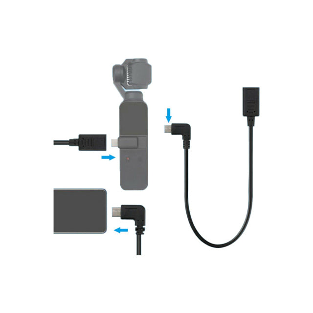 Smartphone 30cm USB Adapter Cable for Osmo Pocket – CamGo