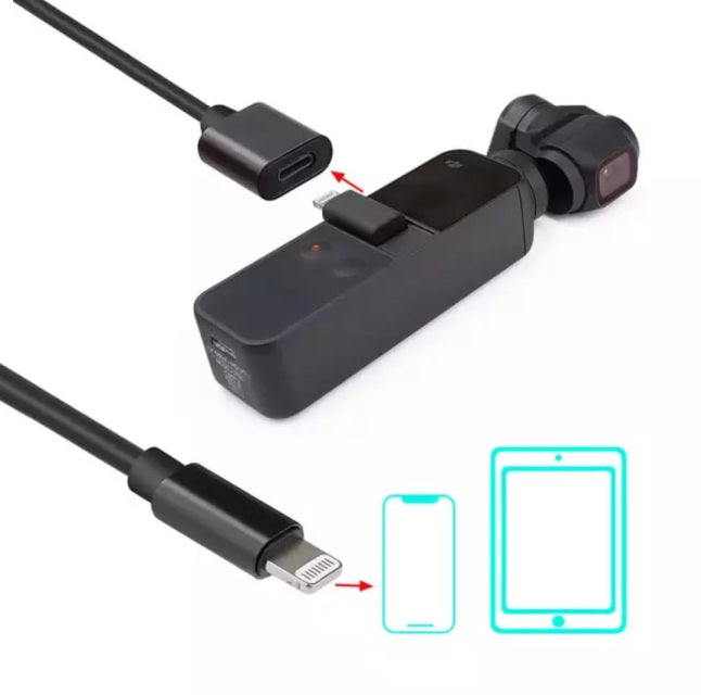 Smartphone 30cm USB Adapter Cable for Osmo Pocket – CamGo