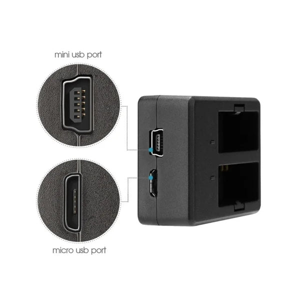 SJCAM SJ5000/SJ4000/M10 Dual Battery Charger