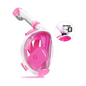 CamGo Kids Full Face Snorkel Mask for GoPro