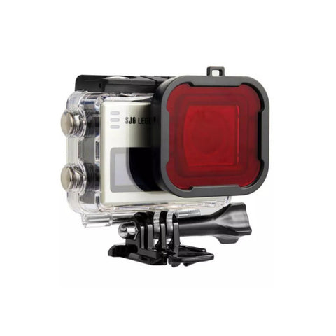 Underwater Red Lens Filter for SJCAM SJ8 Series