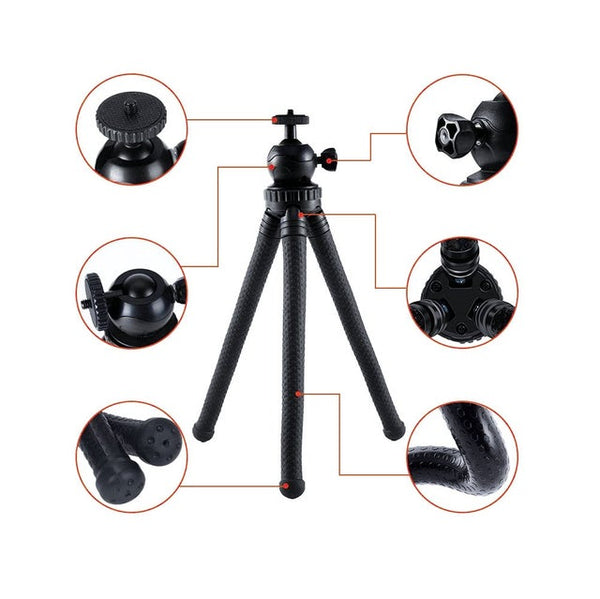 Super Flexible Tripod Mount for Smartphones
