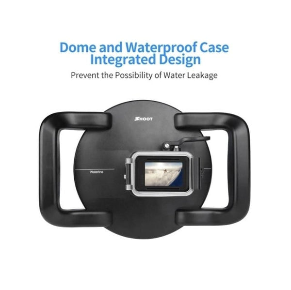 SHOOT Dual Handheld 6" Dome Port for Osmo Action 1