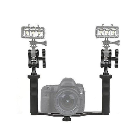 Underwater Light & Handheld Camera Stabilizer Kit