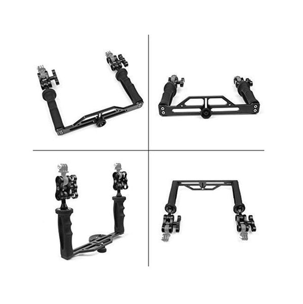 Underwater Light & Handheld Camera Stabilizer Kit
