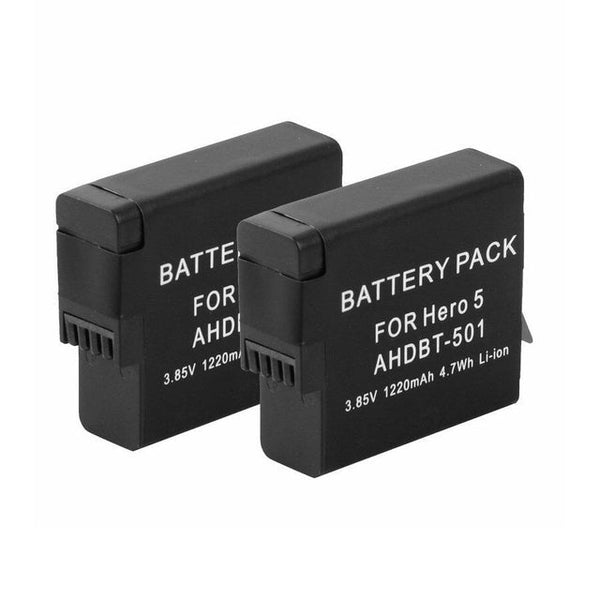 Battery Kit for GoPro Hero 5/6/7 Black & Hero (2018)