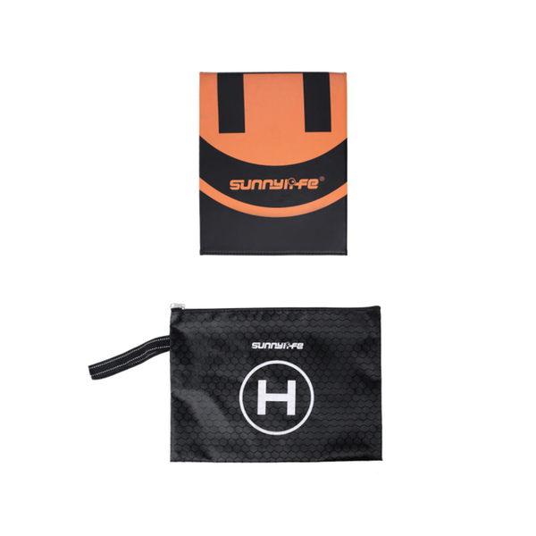 Fast Fold Leather Drone Landing Pad 55cm