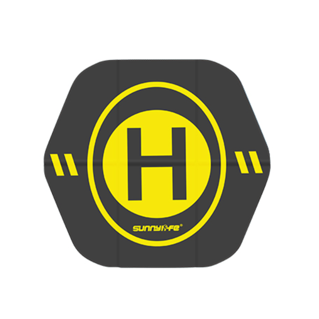 Fast Fold Leather Drone Landing Pad 55cm