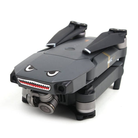 Shark Facial Expression Sticker for Drones