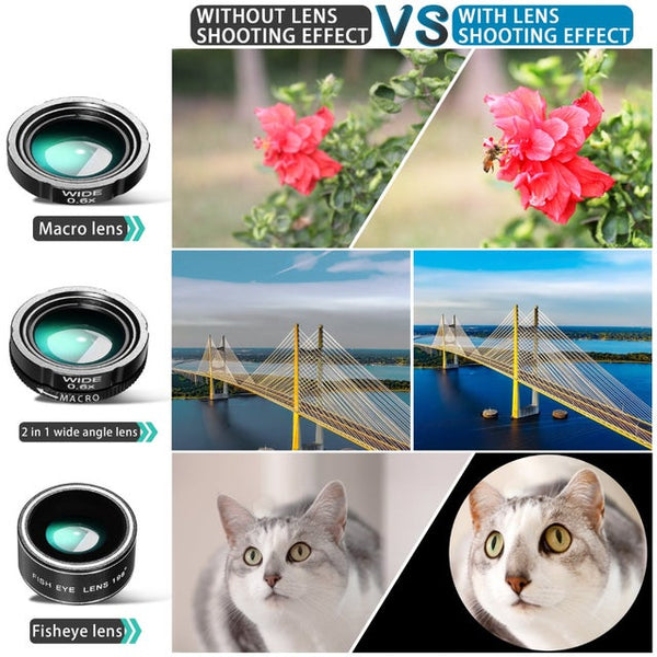 4 in 1 Phone Lens Set