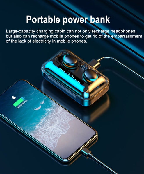 F9 Waterproof Wireless Earphones