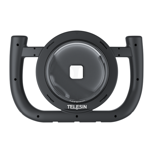 Telesin Dual Handheld Stabilizer Dome for GoPro Hero 13 12 11 10 9 Black