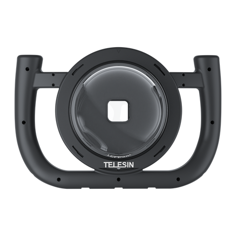 Telesin Dual Handheld Stabilizer Dome for GoPro Hero 13 12 11 10 9 Black