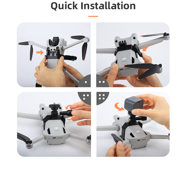 Night Flying Light & Mounting Bracket for Mini 3 Pro