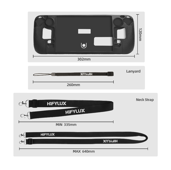 Silicone Cover Case for Steam Deck